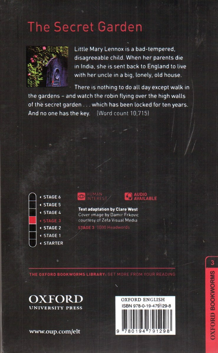 تصویر کتاب The Secret Garden ( Oxford Bookworms 3)