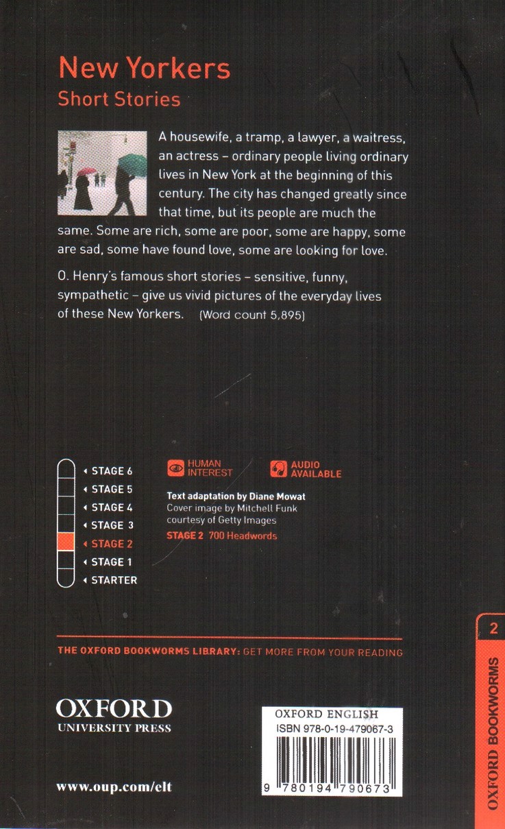 تصویر کتاب New Yorkers (Oxford Bookworms 2‭)