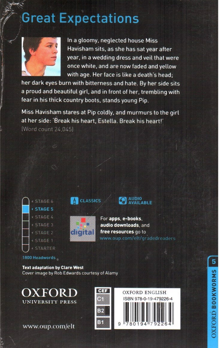تصویر کتاب Great Expectations (Oxford Bookworms5)