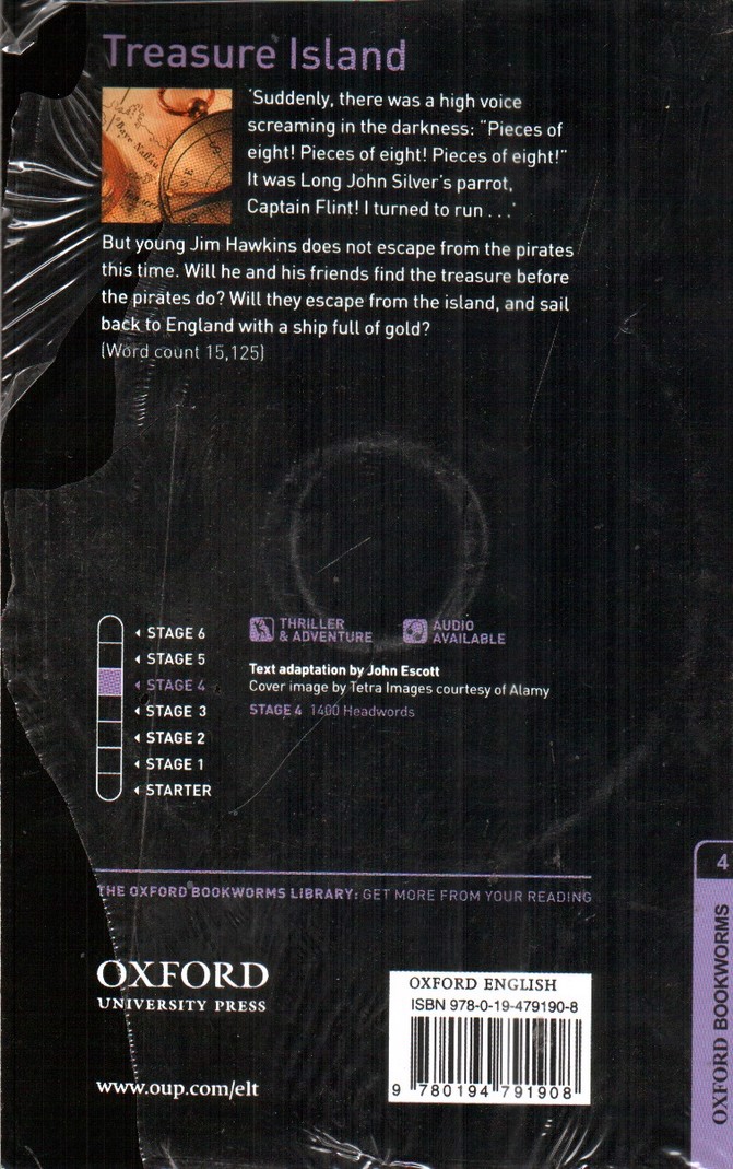 تصویر کتاب Treasure Island (Oxford Bookworms 4)