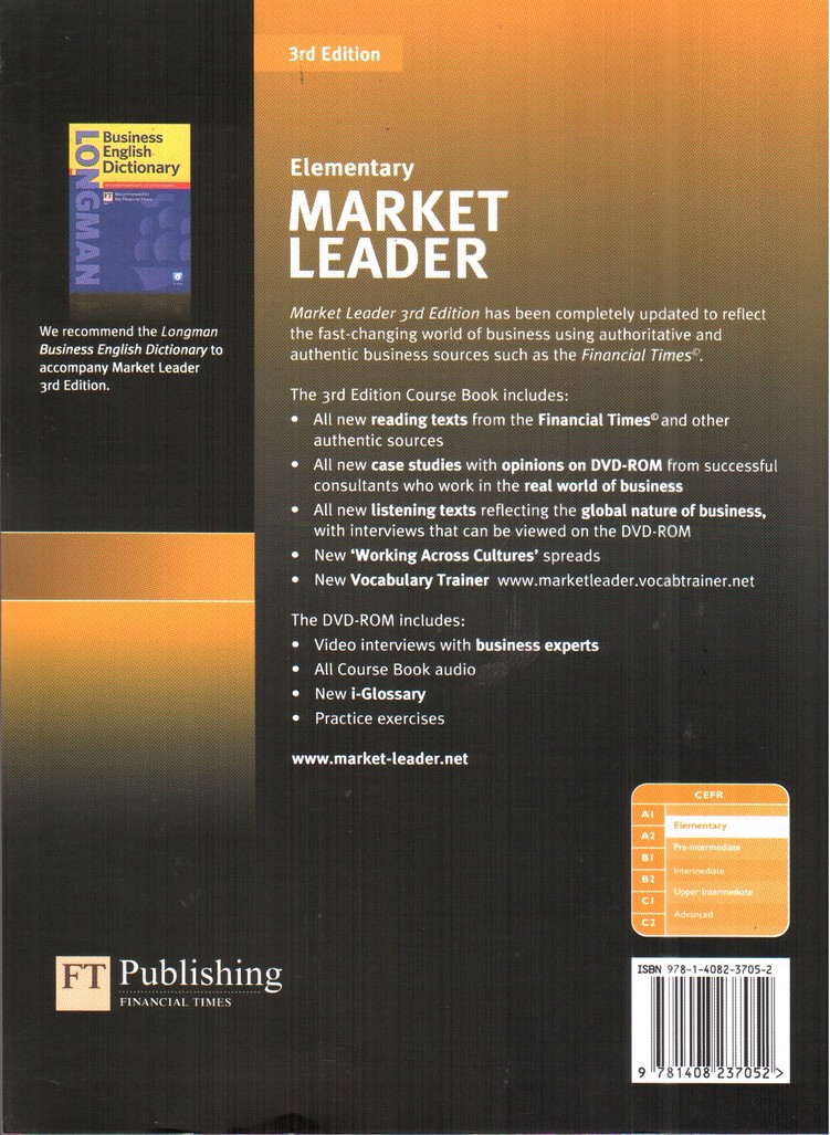 تصویر کتاب Market Leader ( Elementary )( third edition )