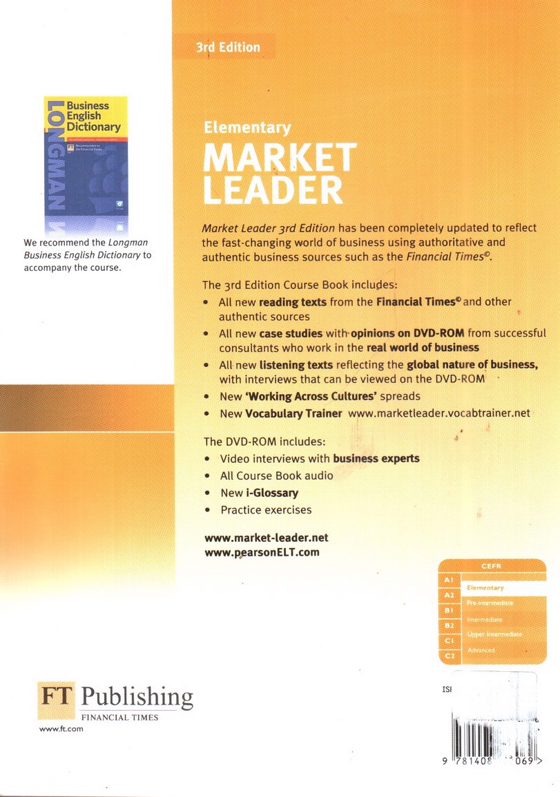 تصویر کتاب Market Leader ( Elementary )( third edition )