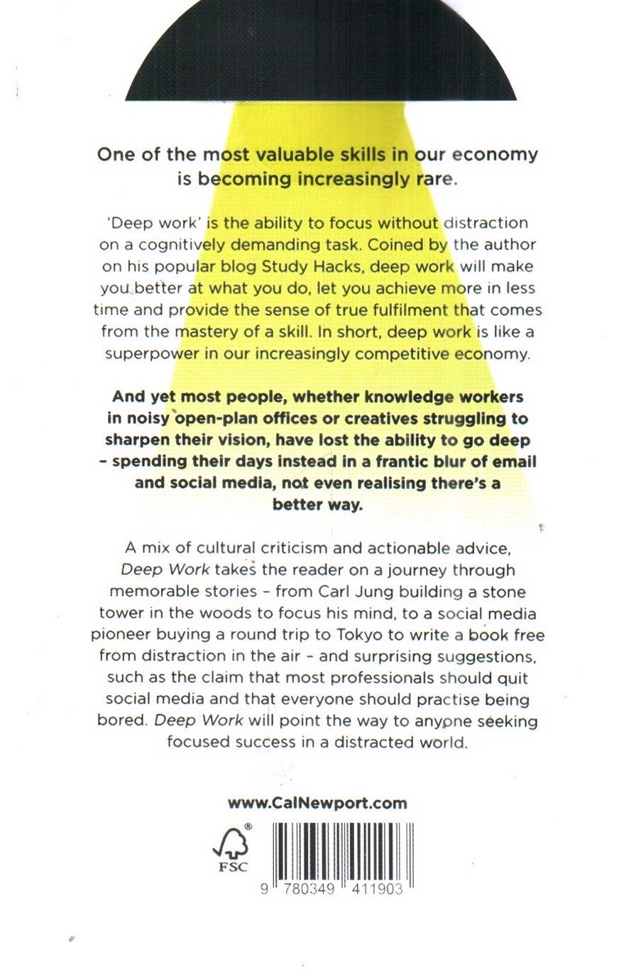 تصویر کتاب Deep Work (کار عمیق)