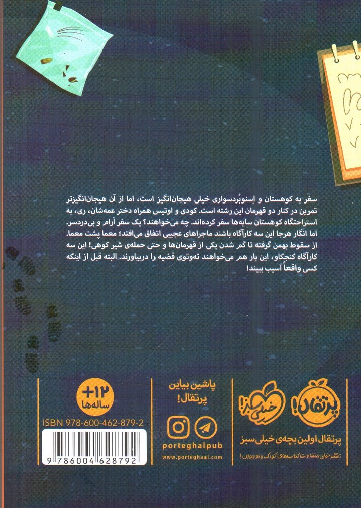 تصویر کتاب این سه کارآگاه 3 (خطر در کوهستان سایه ها)