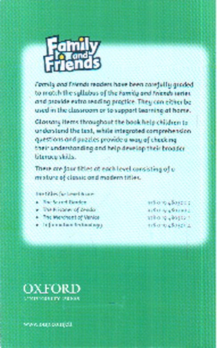 تصویر کتاب The Merchant of Venice (Family and Friends 6‭)