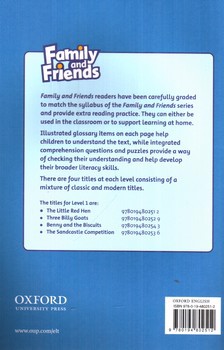 تصویر کتاب ریدرز فامیلی 1 The Little Red Hen (‭family and friends 1)