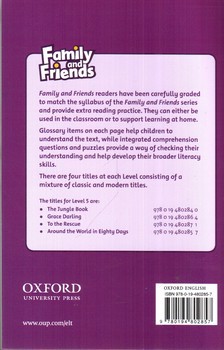 تصویر کتاب ریدرز فامیلی 5 Around The World in Eighty Days ( family and friends 5)