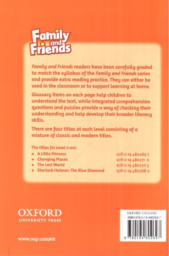 تصویر کتاب A Little Princess (family and friends 4‭)