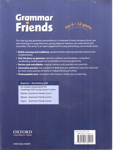 تصویر کتاب Grammar Friends 5