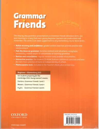 تصویر کتاب Grammar Friends 4