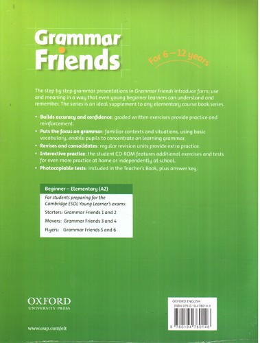 تصویر کتاب Grammar Friends 3