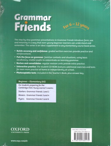 تصویر کتاب Grammar Friends 6