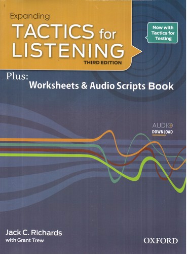 تصویر کتاب Expanding TACTICS for LISTENING (third edition)(With workbook‭)