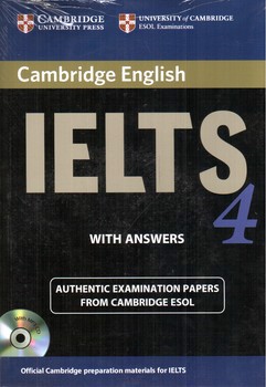 تصویر کتاب Cambridge English IELTS 4( with answers)