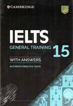 تصویر کتاب Cambridge IELTS General Training 15 (with answers‭)