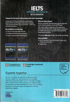 تصویر کتاب Cambridge IELTS General Training 14 (with answers‭)