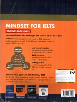 تصویر کتاب کمبریج انگلیش مایندست آیلتس 3 (Cambridge English MINDSET For IELTS) (Students Book 3) (+ CD)