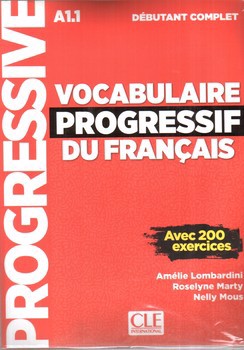 تصویر کتاب وکب پروگرسیو Vocabulaire Progressif A1.1 + CD