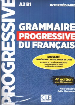 تصویر کتاب گرامر پروگرسیو Grammaire Progressive A2.B1 + CD