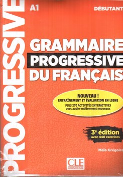 تصویر کتاب گرامر پروگرسیو Grammaire Progressive A1 + CD