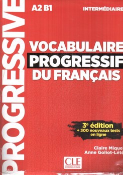تصویر کتاب وکب پروگرسیو Vocabulaire Progressif A2 B1 + CD