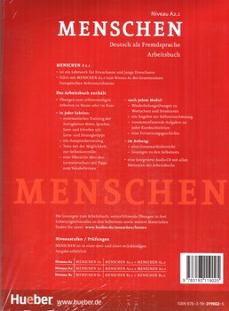 تصویر کتاب کتاب آلمانی منشن Menschen A2.1 + CD + DVD
