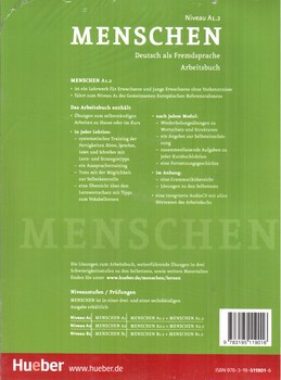 تصویر کتاب کتاب آلمانی منشن Menschen A1.2 + CD + DVD