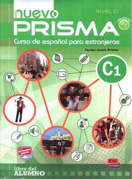 تصویر کتاب کتاب پریسما اسپانیایی Nuevo Prisma C1(دوره) + CD