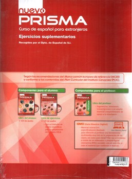 تصویر کتاب ساپلمنتری پریسما Ejercicios Suplementarios A1 Nuevo Prisma
