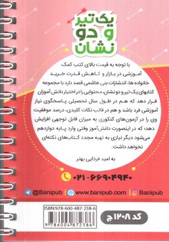 تصویر کتاب بنی هاشمی زبان انگلیسی دوازدهم 12 جیبی (کد 1208)