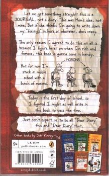 تصویر کتاب Diary Of a Wimpy Kid 1 (A Novel In Cartoons‭)