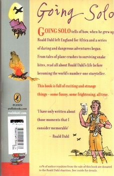 تصویر کتاب رمان Roald Dahl (Going Solo)
