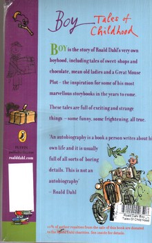 تصویر کتاب رمان Roald Dahl (Boy Tales Of Child Hood)
