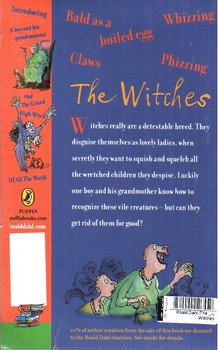 تصویر کتاب رمان Roald Dahl (The Witches)