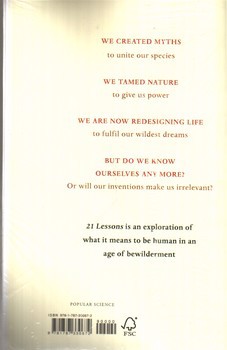 تصویر کتاب 21 Lessons For The 21 st Century