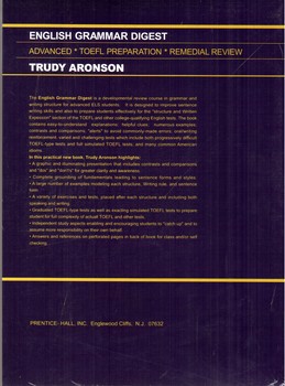 تصویر کتاب English grammar Digest