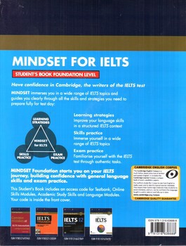 تصویر کتاب (Cambridge English MINDSET For IELTS (Students Book Foundation) (+ CD