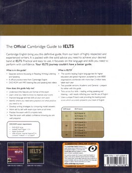 تصویر کتاب (Cambridge English Official Guide To IELTS (For Academic And General Training) (+ DVD