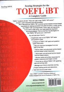 تصویر کتاب تافل نواس Scoring Strategies for the TOEFL iBt  + DVD