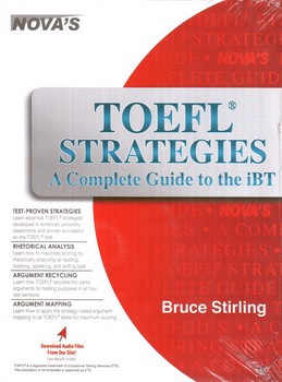 تصویر کتاب تافل نواس TOEFL Strategies iBt + CD