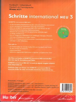تصویر کتاب کتاب آلمانی شریته Schritte + DVD 3
