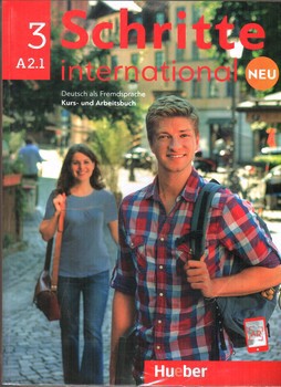 تصویر کتاب کتاب آلمانی شریته Schritte + DVD 3