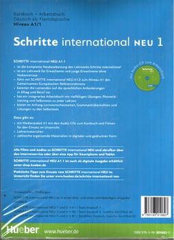 تصویر کتاب کتاب آلمانی شریته Schritte + DVD 1