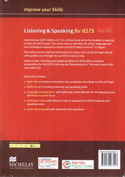 تصویر کتاب ایمپرو فور آیلتس (Improve Your Skills) (Listening and Speaking for IELTS) (6.0 - 7.5)