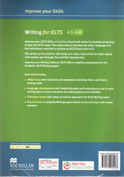 تصویر کتاب ایمپرو فور آیلتس (Improve Your Skills) (Writing for IELTS) (4.5 - 6.0)