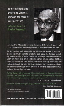 تصویر کتاب رمان همه ی نام ها (All The Names/ Full Text)