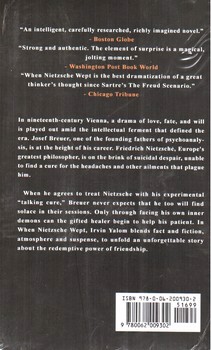 تصویر کتاب رمان وقتی نیچه گریست (When Nietzsche Wept/ Full Text)