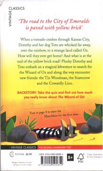 تصویر کتاب رمان جادوگر شهر از (The Wizard Of Oz/ Full Text)