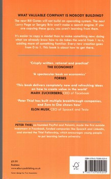 تصویر کتاب صفر به یک Zero To One