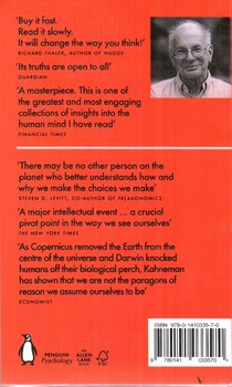 تصویر کتاب تفکر سریع و آهسته (Thnking Fast And Slow/ Full Text)